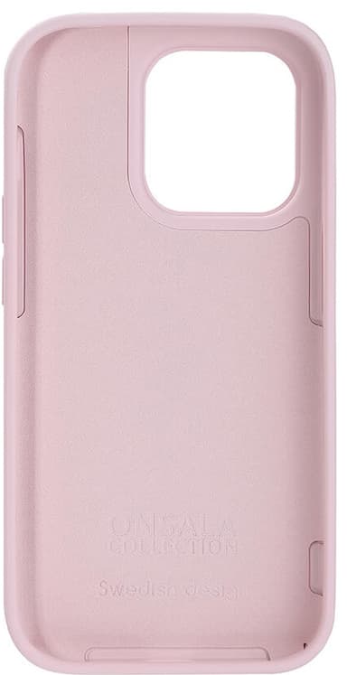 Onsala Silicone cover til iPhone 14 Pro (chalk pink)