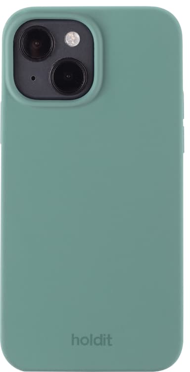 HOLDIT Silicone iPhone 13/14 cover (grøn)
