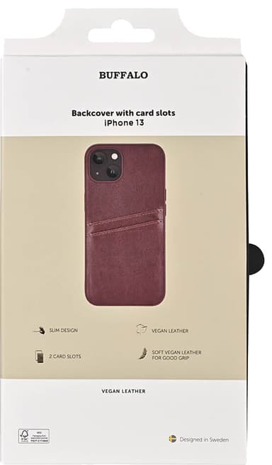 Buffalo Backcover iPhone 13 cover (brunt)