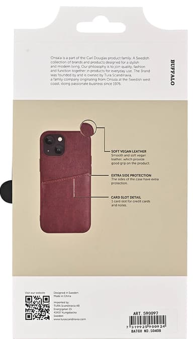 Buffalo Backcover iPhone 13 mini cover (brunt)