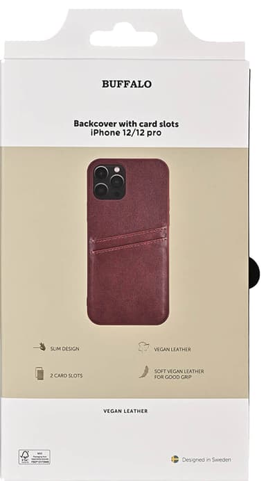 Buffalo Backcover iPhone 12/12 Pro cover (brunt)