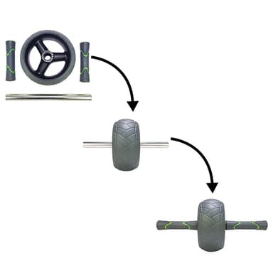 Tunturi Pro Deluxe Ab Wheel