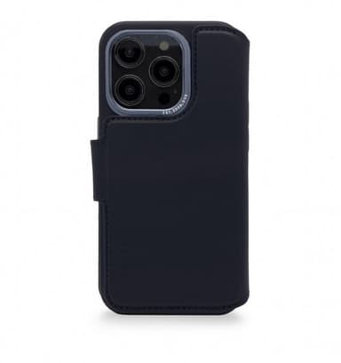 Decoded iPhone 14 Pro Etui Leather Detachable Wallet Navy