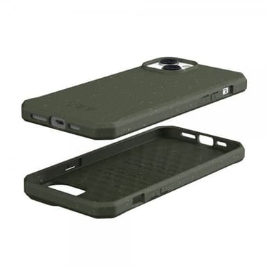 Urban Armor Gear (UAG) iPhone 14 Plus Cover Outback Biodegradable Cover Olive