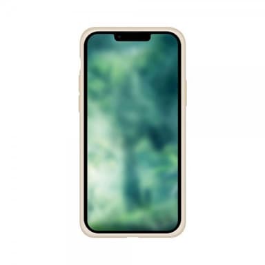 XQISIT iPhone 14 Plus Cover Silicone Case Sand