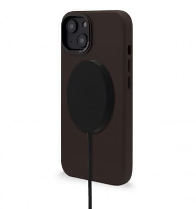 Decoded iPhone 14 Plus Cover Leather Backcover Brun