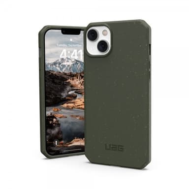 Urban Armor Gear (UAG) iPhone 14 Plus Cover Outback Biodegradable Cover Olive