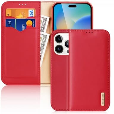 DUX DUCIS iPhone 14 Pro Etui Hivo Series Rød