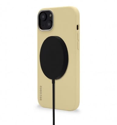 Decoded iPhone 14 Plus Cover Silicone Backcover Sweet Corn