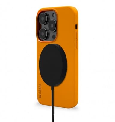 Decoded iPhone 14 Pro Max Cover Silicone Backcover Apricot