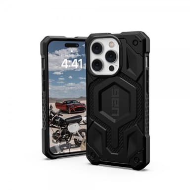 Urban Armor Gear (UAG) iPhone 14 Pro Cover Monarch Pro MagSafe Kevlar Black