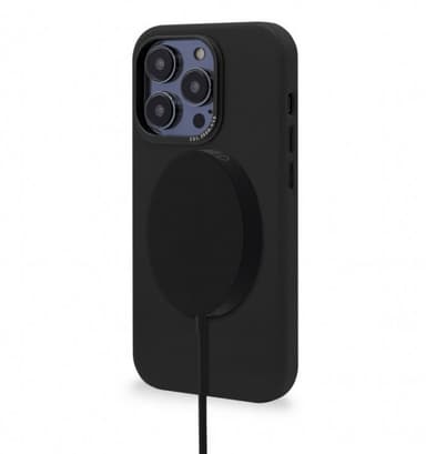 Decoded iPhone 14 Pro Cover Leather Backcover Sort