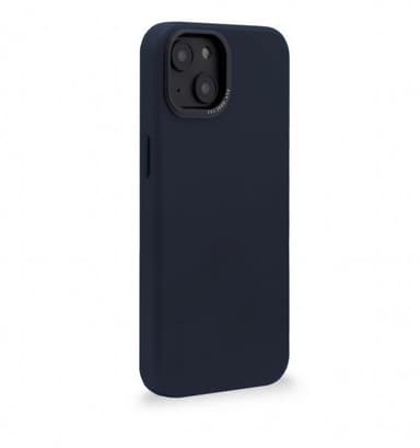 Decoded iPhone 14 Plus Cover Leather Backcover Navy