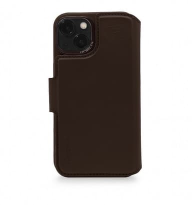 Decoded iPhone 14 Plus Etui Leather Detachable Wallet Brun