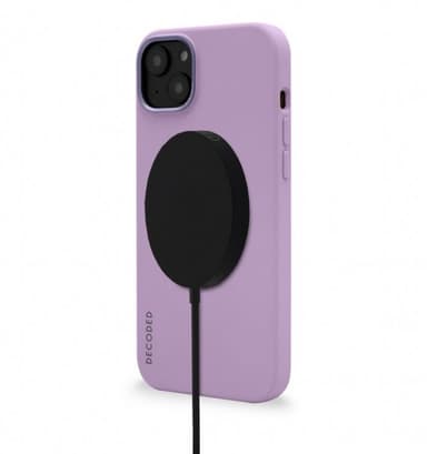 Decoded iPhone 14 Plus Cover Silicone Backcover Lavendel