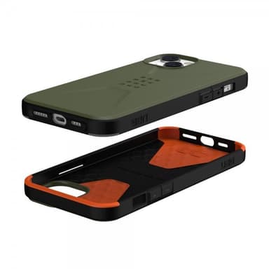 Urban Armor Gear (UAG) iPhone 14 Plus Cover Civilian Olive
