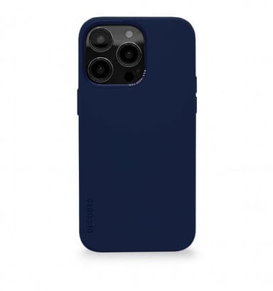 Decoded iPhone 14 Pro Max Cover Silicone Backcover Navy Peony