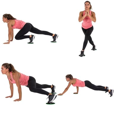 Tunturi Resistance & Core Sliders Sæt
