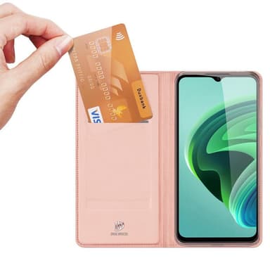 DUX DUCIS Xiaomi Redmi 10 5G Skin Pro Series Flip Cover - Pink