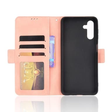 SKALO Samsung A13 5G 6-RUM Pungetaske - Pink
