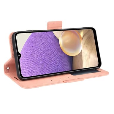 SKALO Samsung A13 5G 6-RUM Pungetaske - Pink