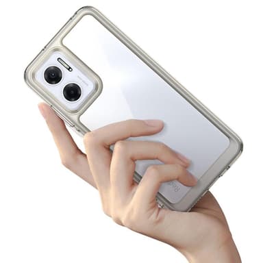 SKALO Xiaomi Redmi 10 5G Farve Bumper Cover - Sort