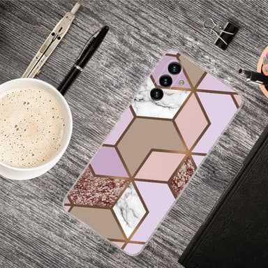 SKALO Samsung A04s 4G Marmor TPU-cover - #8