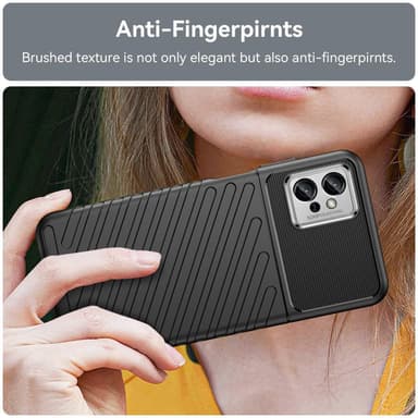 SKALO Motorola Moto G32 4G Armor Thunder Cover - Sort