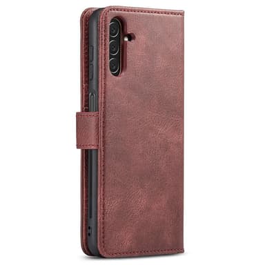 DG MING Samsung A13 5G 2-i-1 Magnet Pungetui - Rød