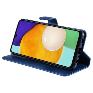SKALO Samsung A04s 4G Classic Pungetui - Blå