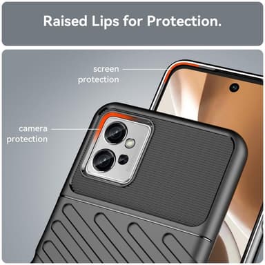 SKALO Motorola Moto G32 4G Armor Thunder Cover - Sort