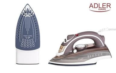 Adler AD 5030 strygejern med 3000W - beige/hvid