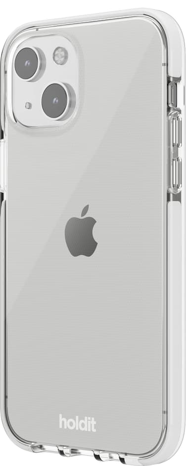 Holdit Silicone iPhone 13/14 cover (hvid)