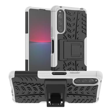 Stødbestandigt cover med stativ Sony Xperia 5 IV - Hvid