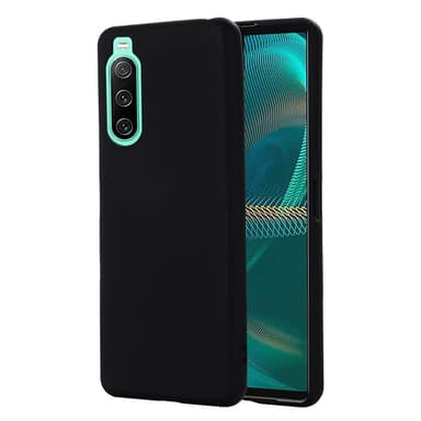 Liquid silikone cover Sony Xperia 10 IV - Sort