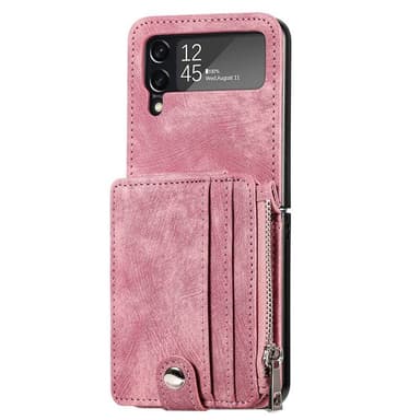 Mobilcover 2i1 Samsung Galaxy Z Flip 4 - Lyserød