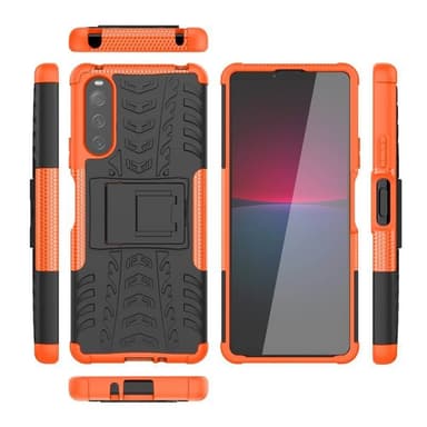 Stødbestandigt cover med stativ Sony Xperia 5 IV - Orange