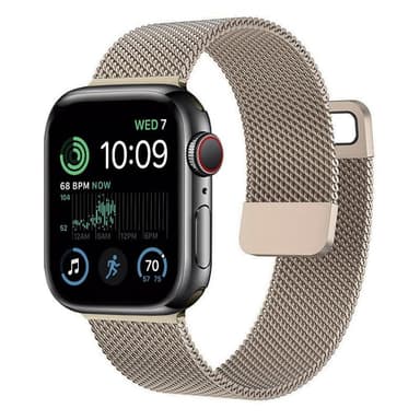 Milanese armbånd Apple Watch SE 2022 (44mm) - Vintage Gold