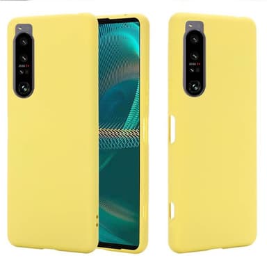 Liquid silikone cover Sony Xperia 1 IV - Gul