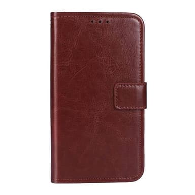 Wallet cover 3-kort Motorola Moto G32 - Brun