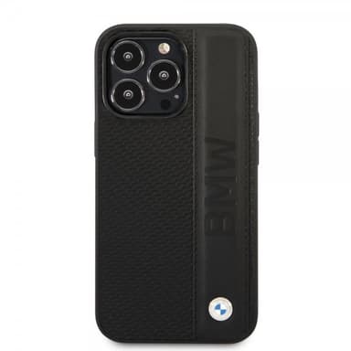 BMW iPhone 14 Pro Max Cover Big Logo Stripe Sort