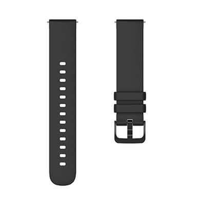 SKALO Silikonearmbånd til Withings ScanWatch 38mm - Sort