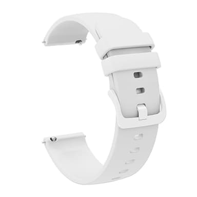 SKALO Silikonearmbånd til Garmin Vivomove Sport/Style/Luxe - Hvid