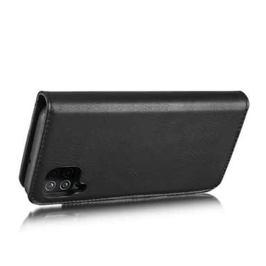 DG MING Samsung A22 4G 2-i-1 Magnet Pungetui - Sort