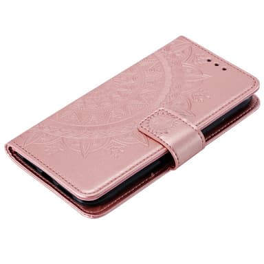 SKALO Xiaomi Mi 11 Lite Mandala Flip Cover - Rosa guld