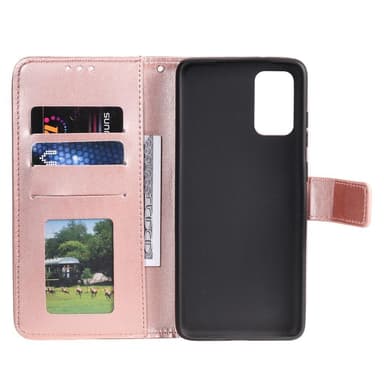 SKALO Samsung A53 5G Mandala Flip Cover - Rosa guld