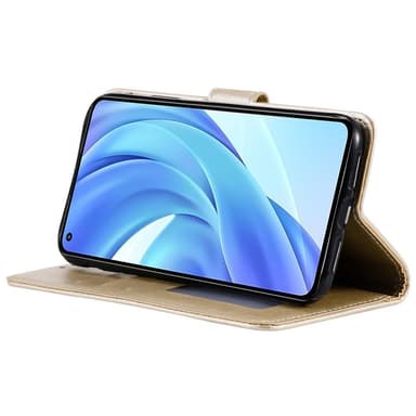 SKALO Xiaomi Mi 11 Lite Mandala Flip Cover - Guld