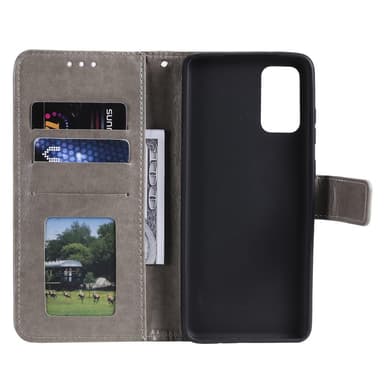 SKALO Samsung A53 5G Mandala Flip Cover - Grå