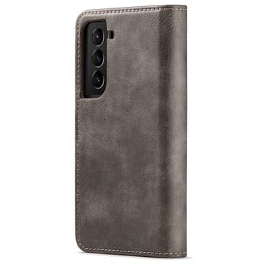 DG MING Samsung S22 2-i-1 Magnet Pungetui - Grå