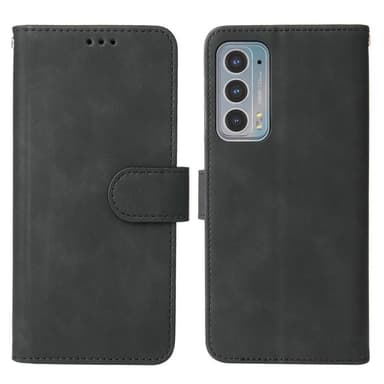 PU magnetisk tegnebog læderetui til Motorola Edge 20